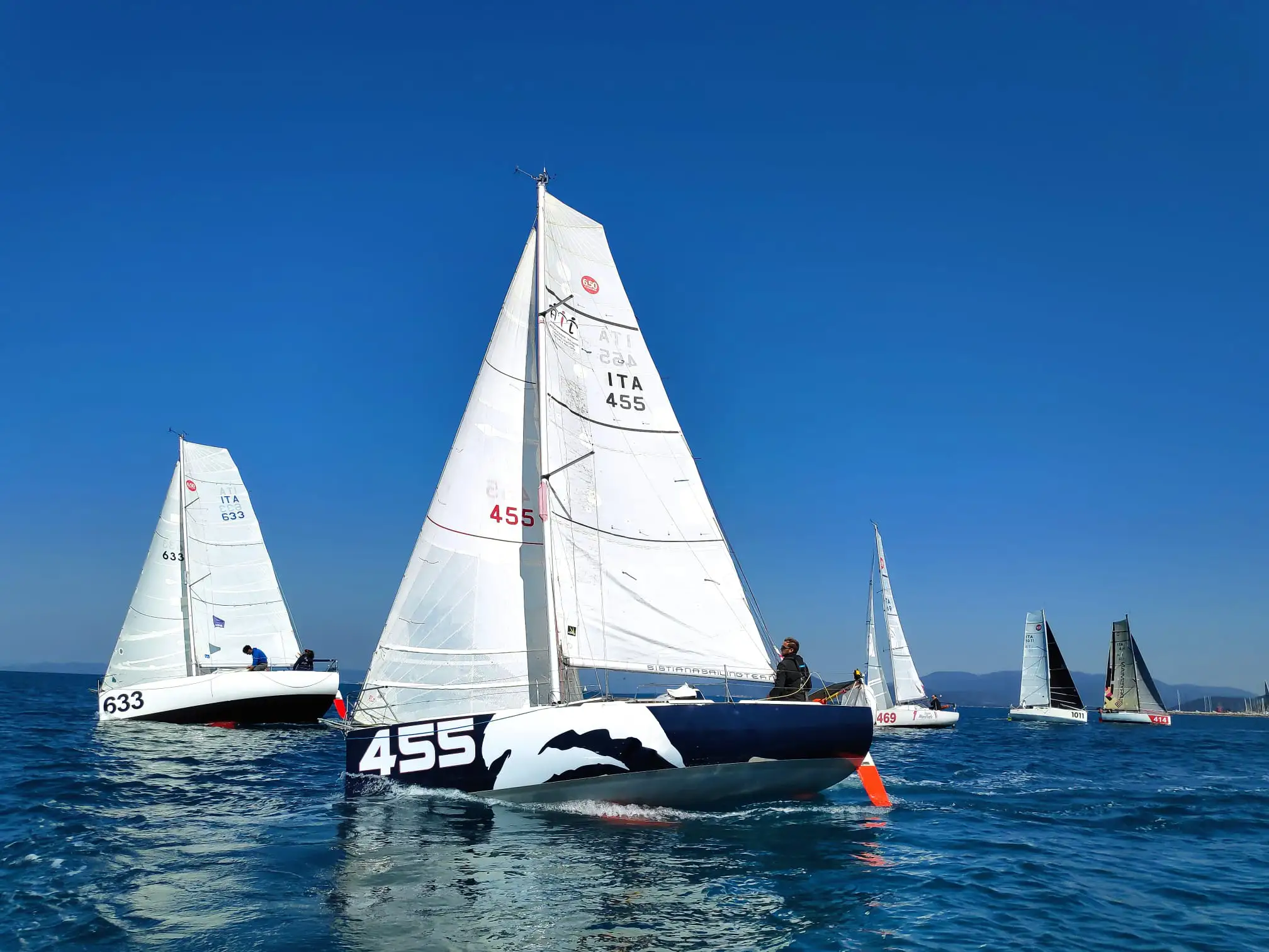 Sailingflag - Matteo Bandiera in navigazione su Pogo2